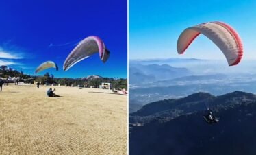 Paragliding in Hathipaon George Everest Mussoorie