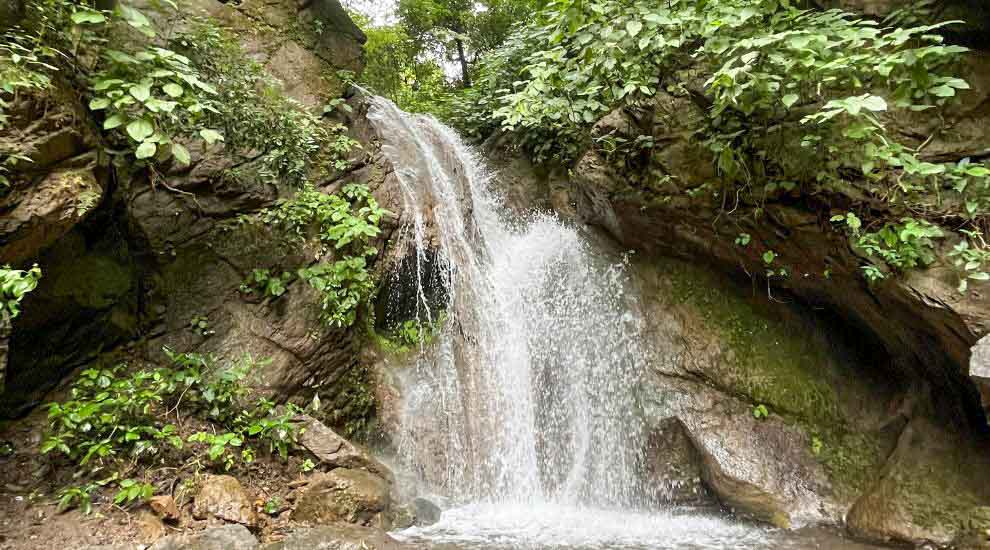 Himshail Waterfall Near Bhootnath Temple