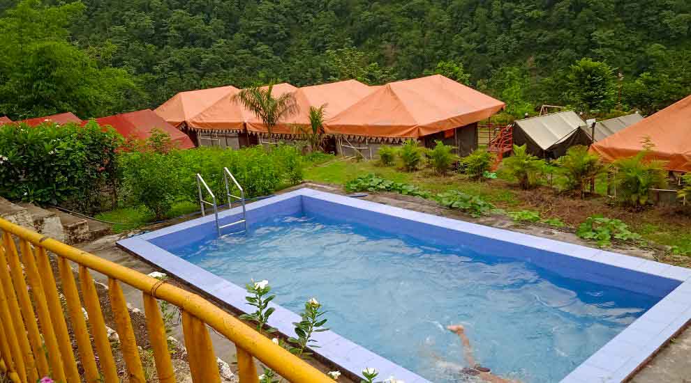Jungle Aura Camp Swimming Pool
