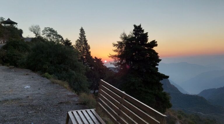 Sunrise View from Kunjapuri trek Rishikesh