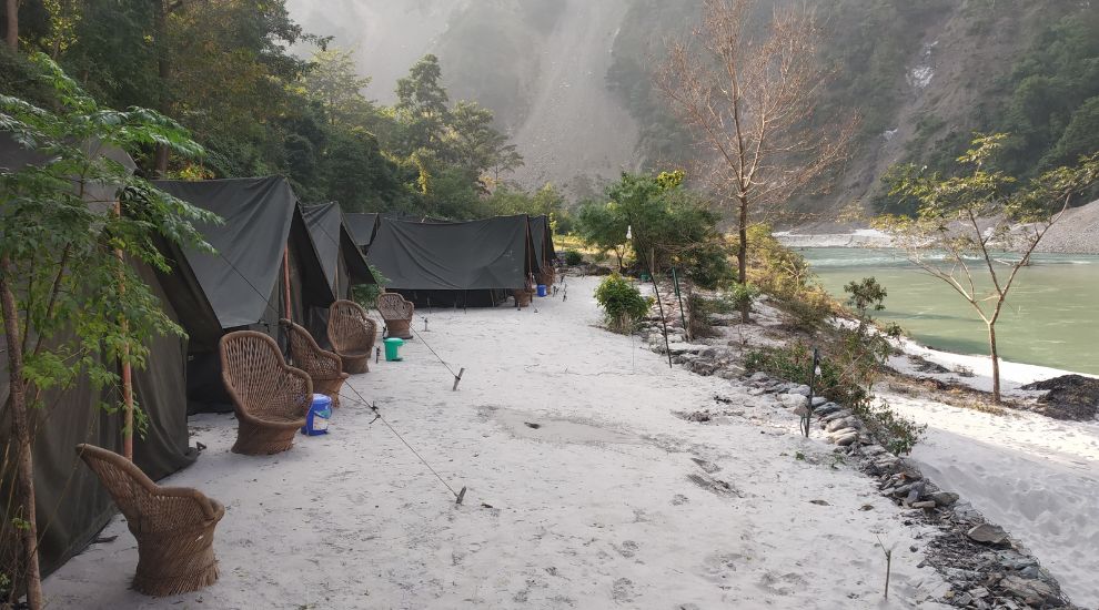 Camp Ganga Riviera Riverside Tent
