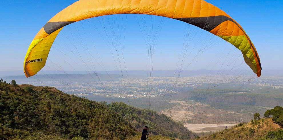 Dehradun Paragliding Launching site