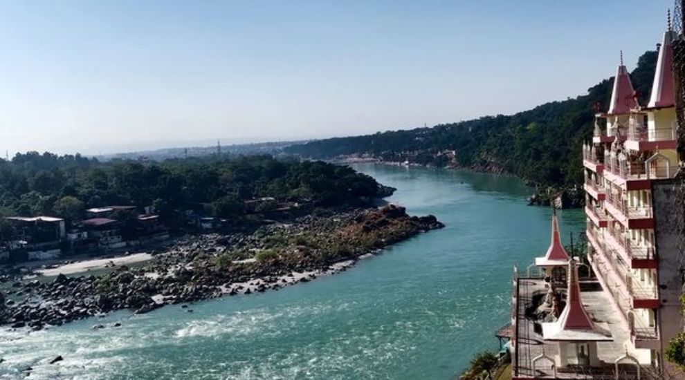 View of Ganga in Rishikesh