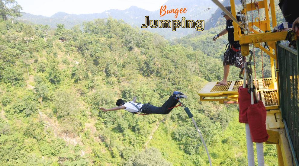 Bungee Jumping in Rishikesh | Price - 3700/- Book Online!