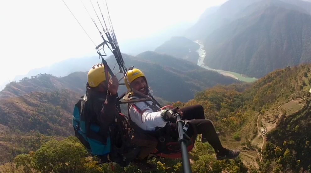 Paragliding in Rishikesh Price - INR 3500/Person