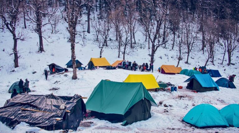 Kedarkantha - campsite