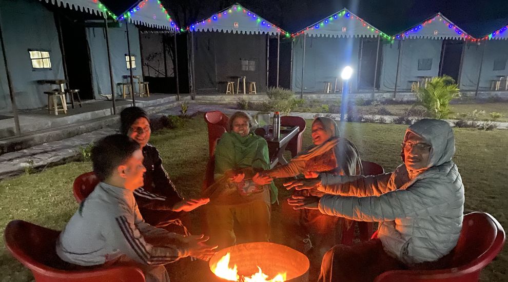 Bonfire Rishikesh Camping