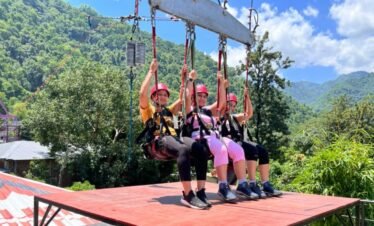 Giant Swing in Rishikesh