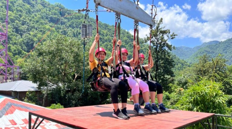 Giant Swing in Rishikesh